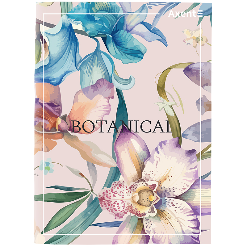 Зошит для записів Axent 4782-7-A, А4, 96 аркушів, клітинка, Golden Garden